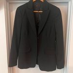 BCBGMAXAZRIA Black Blazer Tailored Suit Jacket Photo 0