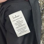 Lulus NWT Turn Up The Shine Black and Gold Metallic Halter Mini Dress - Size M Photo 7