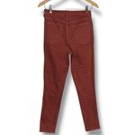 OAT New York High Waist Skinny Ankle Brown Size 28 Photo 3