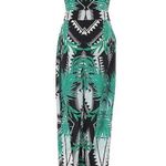 Blesse'd are the Meek Bless’ed Are The Meek Tropical Boho Pattern Sleeveless Jumpsuit Romper Photo 1