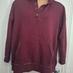 Maurice's  1x Women's Burgundy Sweater Photo 3