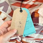 prAna NWT Hellebore Down Puffer Vest in Rose Hips Geo Print Large Photo 2