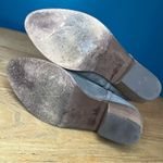 Joie  Ajax Suede Western Short Ankle Boot Pull On Bootie Gray Women’s 7.5 Photo 8