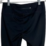 Athleta  Pants Women Medium Spliced Sonar Tight Black Navy Blue Yellow Athleisure Photo 3