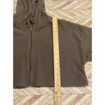 Wild Fable  Gray Corduroy Cropped Zip Up Hoodie Size M Womens Crop Photo 8