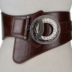 Elastic Stretch Belt 105cm Brown Photo 0