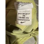 Nike Air Sport Bra Light Yellow Racerback Athletic XS Photo 4