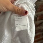 Anthropologie Maeve  White Off The Shoulder Blouse Short Sleeve Top, 2 Photo 6