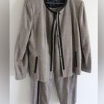 Doncaster Grey Suit Set - Skirt, Jacket, Pants Photo 0