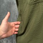 Gap NWT Olive Green Utility Shirt Dress Button Front Short Sleeve Women's XS Photo 4