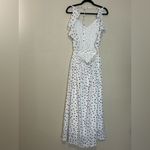 Molly Bracken  Polka Dot Open Back Maxi Dress Size Medium Photo 7