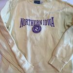 Northern Iowa Sweatshirt Yellow Size M Photo 0