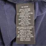 Nightway Navy Sequins Lace Gown Womens 10 Formal Maxi Gown Halter Style Slit Blue Photo 7