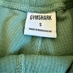 Gymshark  Olive Green Women's Waffle Knit Athletic Shorts | S Photo 3