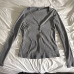 Old Navy Grey  Henley Ribbed Top XS Photo 0