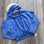 NWT free people movement criss cross hoodie Size L Photo 0