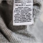 Wildfox Womens Thermal Top Size M V-Neck Long Sleeve Gray Boho Casual Photo 6