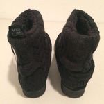 Muk Luks Sweater Boots, Size 7 Black Photo 2