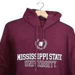 Mississippi State University Womens L Burgundy Hoodie Red Size L Photo 2
