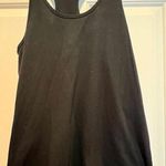 Ideal  T tank top - black on front - butterflies on back - size large (fitted) Photo 2