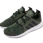Adidas Men’s Green/Black Mesh Sneaker Shoes Photo 4