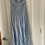 Petal and Pup Light Blue Drop Waist Dress Photo 2