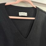 Abercrombie & Fitch Black V-Neck Sweater‎ | A&F Collection | Size XS Photo 2