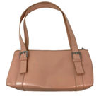 Hobo International  Pink Leather‎ Double Strap Baguette Bag Photo 4