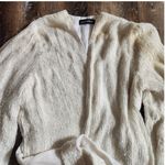 Retrofete Gabrielle Robe Dress in White Sequins Size XS Long Sleeve Wrap Belt Photo 3