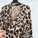 Sanctuary  Essential open front leopard Cardigan cotton nylon in Classy Cat Small Photo 6