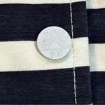 Levi's Trekking Parka Striped Hooded Jacket Nautical Canvas Navy/White Large NWT Photo 6