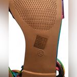 🌞🏝️Women Colorful Strappy Sandals with Floral Design Size 42.🍀 Red Photo 6