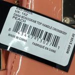 Bebe  Dana Monogram Top Handle Crossbody Braided Straps NWT NEW Photo 3