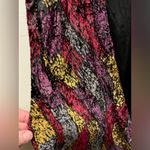 Vintage Trimmings 80’s mixed color‎ velvet style vest sz 4 Pink Photo 4