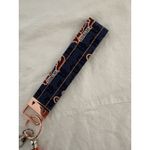 Handmade Detroit Tigers MLB Team Wrist Strap Key Fob Keychain 1" x5.5"  Baseball Photo 5