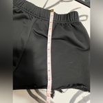 Basic Black Cut Off Sweat Shorts Never Worn. Women’s Sz Small. Photo 4
