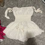 Forever 21 Off-White Romper Photo 3