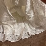 Storia  small white ruffle mini skirt Photo 4