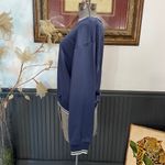 Aritzia  Wilfred Free Junction Navy Sweatshirt Collegiate Preppy - Sz M 🧡🎀 Photo 6