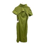 Callahan Women's Size Medium Cutout Mock Turtleneck Dress Green Bodycon NWT Photo 1