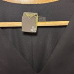 Taylor Black Long Sleeve Pleated Dress Size 8 Photo 4