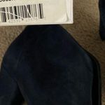 ANINE BING Authentic  suede ankle bootie heels navy Photo 1
