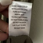 Seven7  Women's Size M Olive Midi Tank Dress Sleeveless Minimalist Lounge Pockets Photo 10