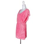 Speechless Pink Casual Blouson Aztec Geometric Print Medium Speecheless Dress Photo 2