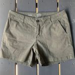 a.n.a . Green Twill Shorts Photo 0