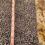 CASUAL CORNER Women Lightweight Silk Pencil Skirt Animal Print Lined 16W Black Photo 5