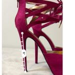 Charlotte Russe Women’s Platform Magenta Pink Strappy Heels 9 Photo 7