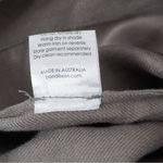 Bondi Born Taupe Midi Wrap Skirt Japanese Linen Size M Photo 9