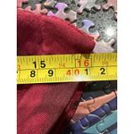 Lululemon In The Flow Crop II Leggings Women's Size 6 Wine Berry Bordeaux Drama Red Photo 5