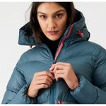 Hunter Original A Line Puffer Jacket Blue Womens Size Medium Photo 3
